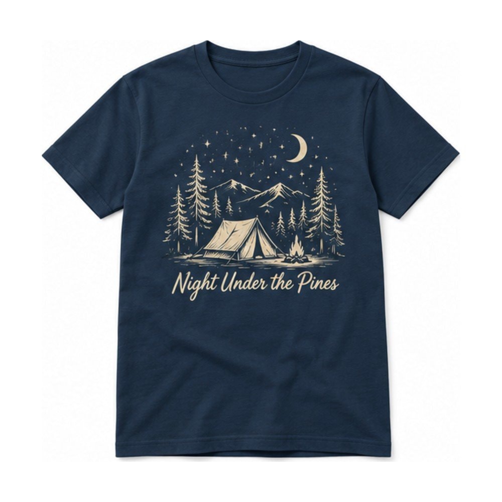 Night Under the Pines Tent Tee
